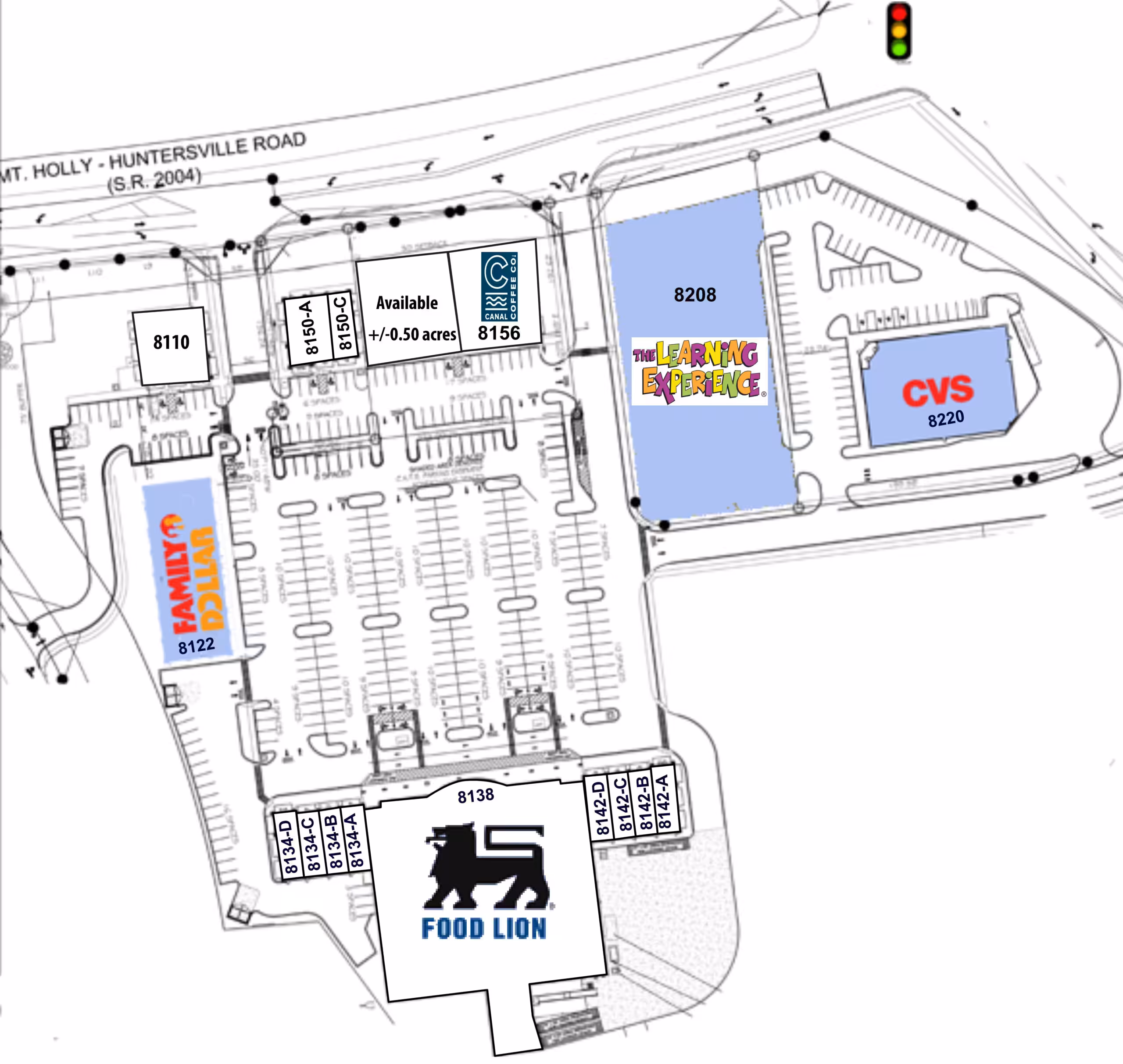 Long Creek Village site plan