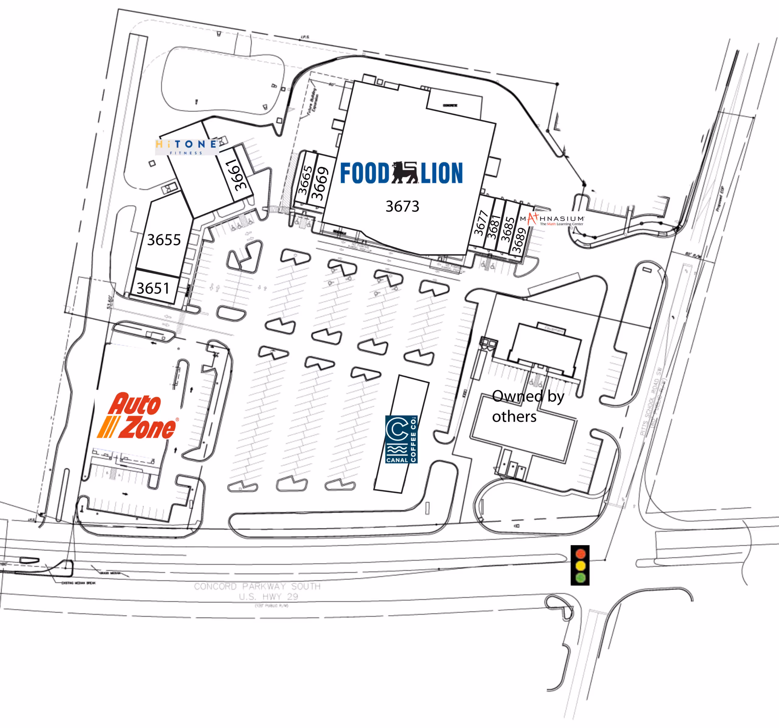Waterville Commons site plan