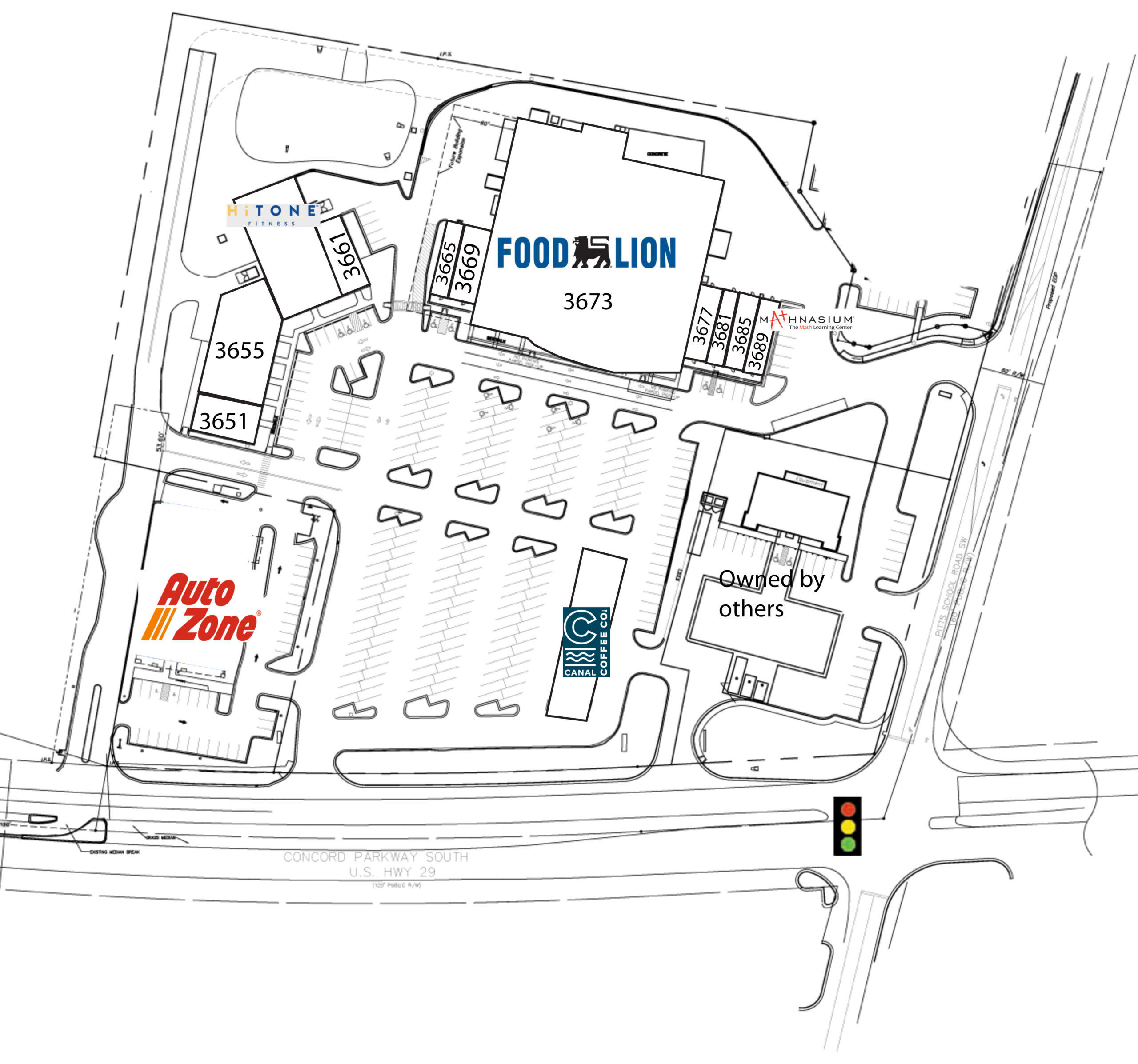 Waterville Commons site plan